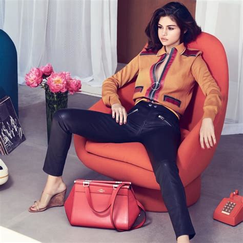 selena gomez coach bag replica|See All 11 Leather Goods From the Coach x Selena .